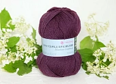 Пряжа Кроссбред Бразилии ежевика (100гр 500м) (шерсть меринос 50% акрил 50%) Пряжа Кроссбред Бразилии ежевика (100гр 500м) (шерсть меринос 50% акрил 50%)