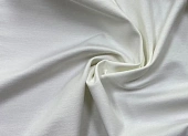 Ткань трикотаж джерси однотон. белоснежный ш 1,5 (вискоза 67% нейлон 30% эл 3%) Ткань трикотаж джерси однотон. белоснежный ш 1,5 (вискоза 67% нейлон 30% эл 3%)
