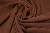 Ткань плательная "креш" коричневый ш1,5 ( пэ 100%) стрейч Ткань плательная "креш" коричневый ш1,5 ( пэ 100%) стрейч