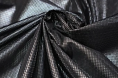Ткань подкладочная Фольгированный черный ш 1,5 (пэ 100%) Ткань подкладочная Фольгированный черный ш 1,5 (пэ 100%)