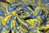 Ткань плательная этнический желтый ш 1,45 (вискоза 98% эл 2%) Ткань плательная этнический желтый ш 1,45 (вискоза 98% эл 2%)