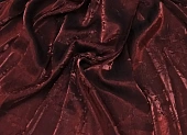 Ткань кристаллон темно-красный ш 1,5 (вискоза 50% пэ 50%)