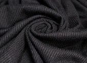 Ткань трикотаж резинка черный ш 1,6 (вискоза 50% эластан 22% пэ 28%) Ткань трикотаж резинка черный ш 1,6 (вискоза 50% эластан 22% пэ 28%)
