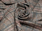 Ткань костюмная твид клетка коричневый ш 1,5 (шерсть 80% пэ 20%) Ткань костюмная твид клетка коричневый ш 1,5 (шерсть 80% пэ 20%)