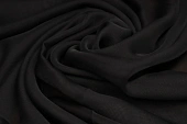 Ткань шифон Винди черный ш 1,5 (пэ 100%) Ткань шифон Винди черный ш 1,5 (пэ 100%)