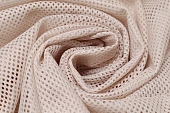 Ткань подкладочная трикотажная сетка серо-бежевый ш 1,5 (пэ 100%) Ткань подкладочная трикотажная сетка серо-бежевый ш 1,5 (пэ 100%)