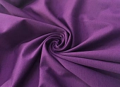 Ткань трикотаж джерси однотон. т.лиловый ш 1,5 (вискоза 67% нейлон 30% эл 3%) Ткань трикотаж джерси однотон. т.лиловый ш 1,5 (вискоза 67% нейлон 30% эл 3%)