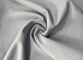 Ткань трикотаж джерси однотон. серый ш 1,5 (вискоза 43% пэ 65% эл 2%)