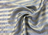 Ткань подкладочная полоска средняя серо-голубой ш 1,4 (вискоза 80% пэ 20%) Ткань подкладочная полоска средняя серо-голубой ш 1,4 (вискоза 80% пэ 20%)