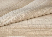 Лен смесовый полоска разная переходящая бежево-молочный ш 1,5 (лен 15% вискоза 35% пэ 50%)