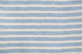 Ткань декоративная моряцкая полоска бело-голубой ш 1,65 (хлопок 25% пэ 75%)