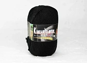 Пряжа Кенгуру черный (100гр300м) (шерсть 95% 5% кенгуру) Пряжа Кенгуру черный (100гр300м) (шерсть 95% 5% кенгуру)