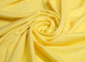 Ткань трикотаж желтый ш 1,4 (вискоза 100%) Ткань трикотаж желтый ш 1,4 (вискоза 100%)