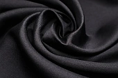 Ткань тафта Taffeta черный ш 1,45 (пэ 100%)