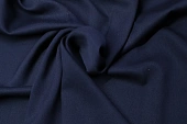 Ткань плательная темно-синий ш 1,45 (вискоза 100%) Ткань плательная темно-синий ш 1,45 (вискоза 100%)