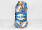 Пряжа Alize coutry рыже-синий (100гр 34м) (55% акрил 25%полиамид 20% шерсть)
