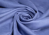Замша св.синий ш 1,5 ( эл 5% пэ 95%)
