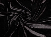 Ткань бархат однотон. черный ш 1,5 (пэ 100%) Ткань бархат однотон. черный ш 1,5 (пэ 100%)