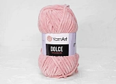 Пряжа Yarn Art Dolce пудровый (100гр 120м) (микро пэ100%) Пряжа Yarn Art Dolce пудровый (100гр 120м) (микро пэ100%)