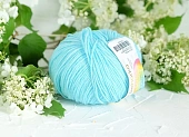 Пряжа Пехорка Детский каприз голубая бирюза (50гр 225м) (шерсть мериносовая 50% фибра 50%) Пряжа Пехорка Детский каприз голубая бирюза (50гр 225м) (шерсть мериносовая 50% фибра 50%)