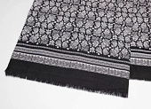 Кашне Огонь черный шерсть 100% (27*140) Кашне Огонь черный шерсть 100% (27*140)