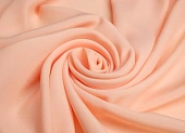 Ткань крепдешин однотон. персиковый ш 1,5 (шелк 40%, ацетат 60%) Ткань крепдешин однотон. персиковый ш 1,5 (шелк 40%, ацетат 60%)