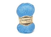 Пряжа Olimpia afrodita голубой (100гр 265м) (акрил 95% люрикс 5%) 