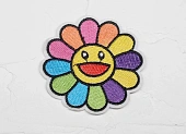 Аппликации термо р/цветный цветок
