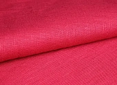 Ткань лен темно-коралловый ш 1,45 (лен 100%) 