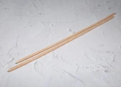 Спицы для вязания бамбуковые прямые №6,5 длинна 44см