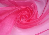 Ткань органза фуксия ш 1,4 (пэ 100%) Ткань органза фуксия ш 1,4 (пэ 100%)