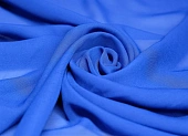 Ткань шифон васильковый ш 1,5 (пэ 100%) Ткань шифон васильковый ш 1,5 (пэ 100%)