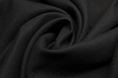 Ткань плательная однотон. черный ш 1,5 (лиоцелл 100%) Ткань плательная однотон. черный ш 1,5 (лиоцелл 100%)