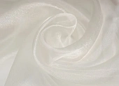 Ткань органза молочный ш 1,4 (пэ 100%) Ткань органза молочный ш 1,4 (пэ 100%)