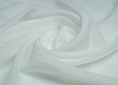 Ткань шифон белый ш 1,45 (пэ 100%) Ткань шифон белый ш 1,45 (пэ 100%)