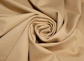 Ткань трикотаж джерси однотон. бежевый ш 1,5 (вискоза 67% нейлон 28% спандекс 5%) Ткань трикотаж джерси однотон. бежевый ш 1,5 (вискоза 67% нейлон 28% спандекс 5%)