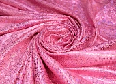 Ткань трикотаж голограмма розовый ш 1,4 (пэ 100%) Ткань трикотаж голограмма розовый ш 1,4 (пэ 100%)