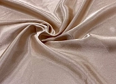 Ткань креп-сатин однотон.песочный ш 1,5 (пэ 100%) Ткань креп-сатин однотон.песочный ш 1,5 (пэ 100%)