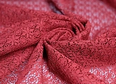 Ткань гипюр бордовый ш 1,1 (пэ 100%) Ткань гипюр бордовый ш 1,1 (пэ 100%)