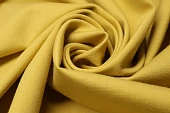 Ткань трикотаж джерси однотон.грязно-желтый ш 1,5 (вискоза 67% нейлон 30% эл 3%) Ткань трикотаж джерси однотон.грязно-желтый ш 1,5 (вискоза 67% нейлон 30% эл 3%)