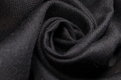 Ткань плательная марлевка черный ш 1,5 (шерсть 100%) Ткань плательная марлевка черный ш 1,5 (шерсть 100%)