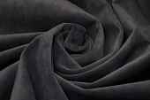 Ткань мебельная велюр т-серый ш 1,4 (пэ 100% ) Ткань мебельная велюр т-серый ш 1,4 (пэ 100% )