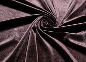 Ткань бархат однотон. темно-коричневый ш 1,5 (пэ 100%) стрейч Ткань бархат однотон. темно-коричневый ш 1,5 (пэ 100%) стрейч